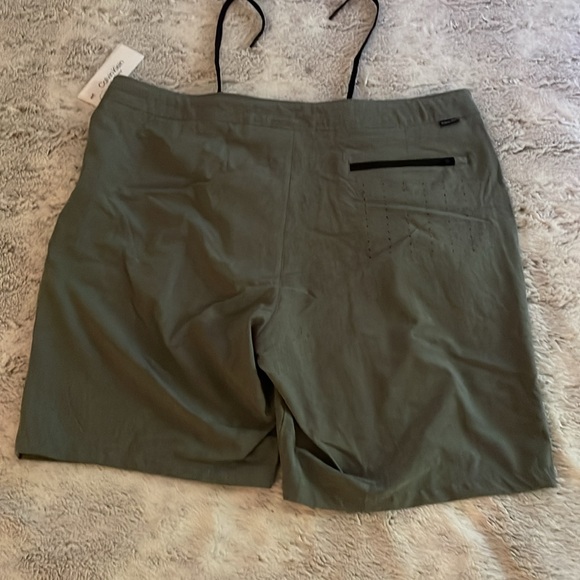 Calvin Klein *NWT* Bathing Suit Large in Olive Green - Picture 8 of 11